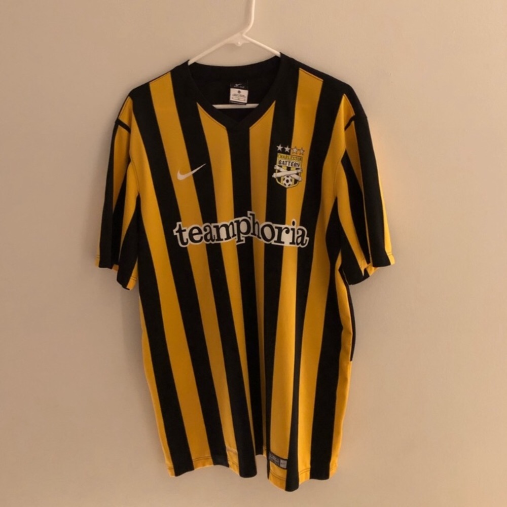 NIKE DRI-FIT SIZE XL CHARLESTON BATTERY JERSEY